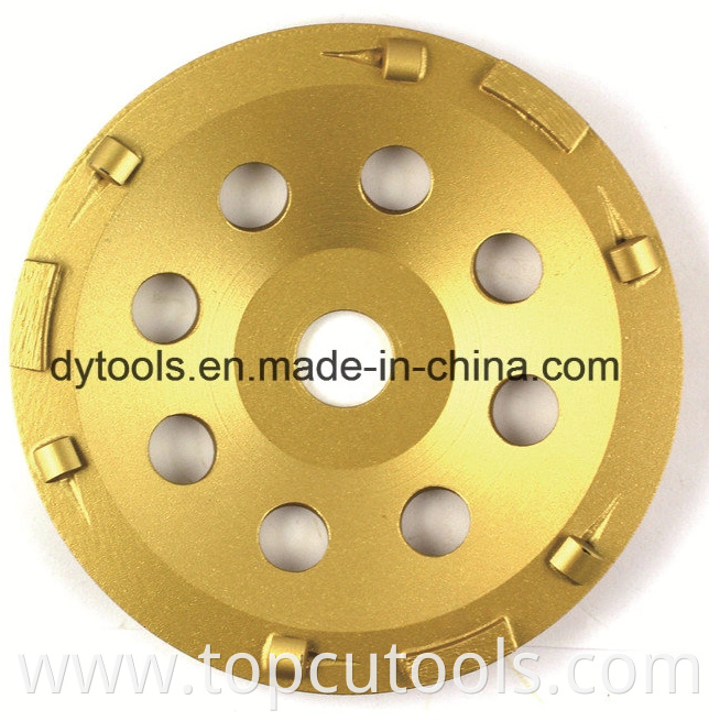 PCD Grinding Cup Wheel for Grinding Epoxy and Pool Deck Coating